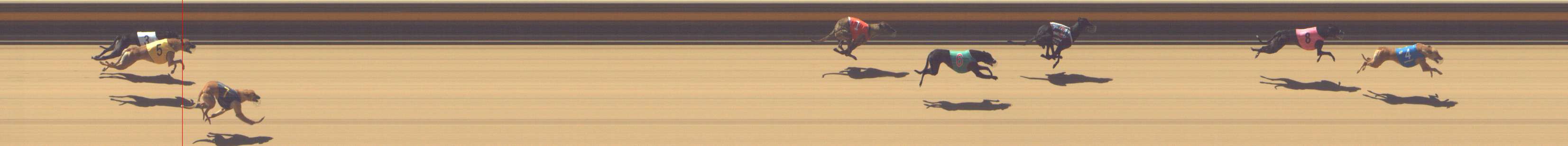 Race result finish photo